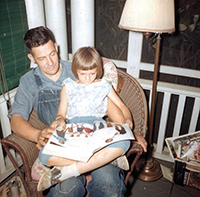 Dad and Sue Reading